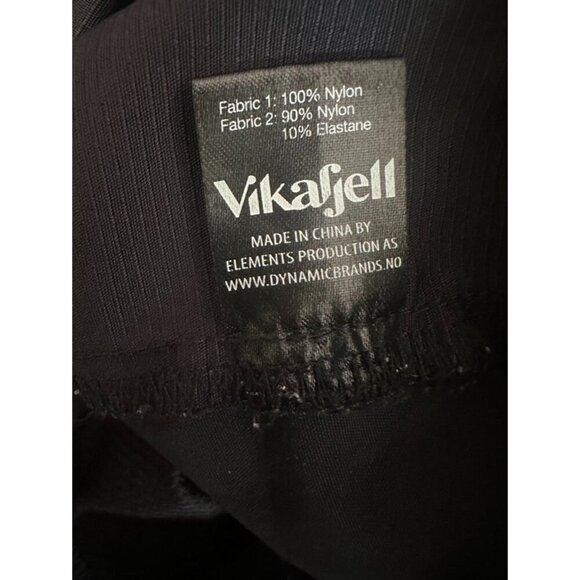 Vikafjell Pants Outdoor Zip Pockets Adjustable Waist Black Medium - Picture 8 of 10